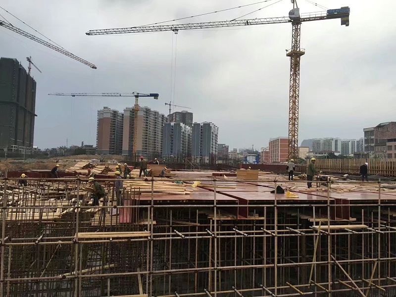 建筑工地現場實圖